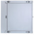 Фото #6 товара Intellinet Network Cabinet - Wall Mount (Double Section Hinged Swing Out) - 6U - Usable Depth 385mm/Width 465mm - Grey - Flatpack - Max 30kg - Swings out for access to back of cabinet when installed on wall - 19" - Parts for wall install (eg screws/rawl plugs) not i