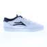 Фото #2 товара Lakai Cambridge MS4220252A00 Mens White Skate Inspired Sneakers Shoes