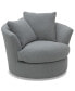 Фото #1 товара CLOSEOUT! Gympson Fabric Swivel Chair, Created for Macy's