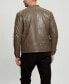 Men's Leather Biker Jacket