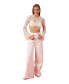 ფოტო #2 პროდუქტის Women's Contrast Top Stitching Pants