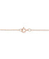 ფოტო #3 პროდუქტის Diamond Open Cross Pendant Necklace (1/20 ct. t.w.) in 14K Yellow, White or Rose Gold