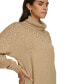 ფოტო #5 პროდუქტის Women's Embellished Long-Sleeve Sweater Dress