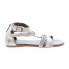 Фото #2 товара Roan by Bed Stu Posey F990005 Womens Beige Leather Strap Sandals Shoes