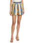 Фото #2 товара Sandro Linen-Blend Short Women's Yellow 34