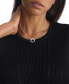 ფოტო #3 პროდუქტის Women's Silver-Tone Stainless Steel Chain Necklace