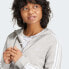 adidas women Essentials Fleece 3-Stripes Full-Zip Hoodie
