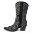 Фото #3 товара COCONUTS by Matisse Twain Studded Zippered Pointed Toe Womens Black Casual Boot