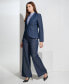 ფოტო #7 პროდუქტის Women's Puff-Sleeve Single-Button Blazer