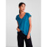 ფოტო #1 პროდუქტის PIECES Kamala short sleeve v neck T-shirt