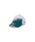 Фото #4 товара Men's White, Midnight Green Philadelphia Eagles 2023 Sideline 39THIRTY Flex Hat