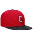 Фото #2 товара Men's Scarlet/ Ohio State Buckeyes Performance Fitted Hat