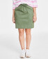 ფოტო #2 პროდუქტის Women's Paperbag-Waist Mini Skirt, Created for Macy's