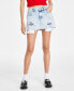 ფოტო #1 პროდუქტის Women's Sophie Low-Rise Denim Mini Skirt