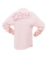 ფოტო #4 პროდუქტის Women's Pink San Francisco 49ers Millennial Spirit Jersey T-shirt