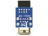 Фото #5 товара Delock 1 x 9-pin 2.54 mm/2 x USB 2.0-A - 1 x 9-pin 2.54 mm - 2 x USB 2.0-A - Black - Blue - Silver