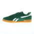 Reebok Club C Grounds UK Mens Green Suede Lace Up Lifestyle Sneakers Shoes