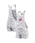 Women's Gray Washington Nationals Camo Overall Romper