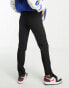 Фото #2 товара New Look Petite skinny tailored trouser in black