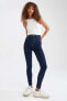 Фото #2 товара Джинсы женские defacto Anna Yüksek Bel Super Skinny Fit Jeans Pantolon