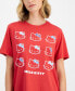 Фото #3 товара Juniors' Hello Kitty Graphic T-Shirt