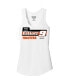 Women's White Chase Elliott Hooters Racer Back Tank Top