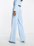 Extro & Vert super wide leg trousers in baby blue co-ord