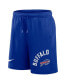 Men's Royal Buffalo Bills Arched Kicker Shorts