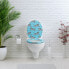 Фото #4 товара Аксессуары для бани и ванной Sanfino WC-сиденье с плавным опусканием - Blue Zebra