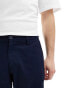 Фото #5 товара ASOS DESIGN slim stretch chino shorts in navy