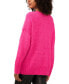 Cozy Long Sleeve Extend Shoulder Sweater Синий, XS - фото #5