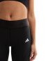 Adidas Training Hyperglam leggings in black Черно-белый, XL - фото #4