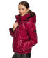 Women's Diamond Quilted Hooded Puffer Coat