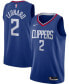 Фото #1 товара Футболка Nike мужская LA Clippers 2020/21 Swingman Jersey Icon Edition - Kawhi Leonard