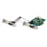 Фото #2 товара StarTech.com 2-port PCI Express RS232 Serial Adapter Card - PCIe RS232 Serial Host Controller Card - PCIe to Serial DB9 - 16950 UART - Low Profile Expansion Card - Windows & Linux - Mini PCI Express - Serial - PCIe 1.1 - RS-232 - 222366 h - CE - FCC
