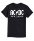 Фото #1 товара Men's ACDC Back In Black T-shirt