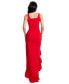 Women's Charlene Ruffled High-Low Gown