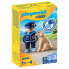 Фото #1 товара Игровой набор Playmobil Playset Police with Dog 1 Easy Starter 70408 (City Action) (Городская акция)