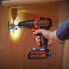 Фото #8 товара Black & Decker BDCHD18K - Pistol grip drill - 1 cm - 1400 RPM - 2.5 cm - 1 cm - 360 RPM