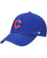 ფოტო #1 პროდუქტის Boys Royal Chicago Cubs Team Logo Clean Up Adjustable Hat