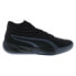 Фото #1 товара Puma Court Pro Nubuck Mens Black Nubuck Athletic Basketball Shoes