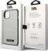 Фото #8 товара Karl Lagerfeld Etui Karl Lagerfeld do iPhone 14 Plus 6,7" hardcase srebrny/silver Glitter Plaque Logo