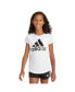 ფოტო #3 პროდუქტის Big Girls Short Sleeve Essential T-shirt