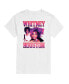Фото #1 товара Men's Whitney Houston Short Sleeve T-shirt