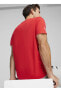 62585103 F1 Ess Logo Tee Kırmızı Erkek Bisiklet Yaka Regular Fit T-shirt