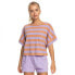 Фото #1 товара ROXY Stripy Sand short sleeve T-shirt