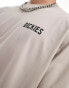 Фото #2 товара Dickies lake oswego short sleeve back print t-shirt in sand- exlcusive to asos