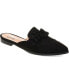 ფოტო #1 პროდუქტის Women's Kessie Ruffle Pointed Toe Slip On Mules