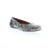 Фото #2 товара Softwalk Sonoma S1862-028 Womens Gray Leather Slip On Ballet Flats Shoes