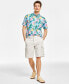 Фото #1 товара Men's Stretch Cargo Shorts, Created for Macy's